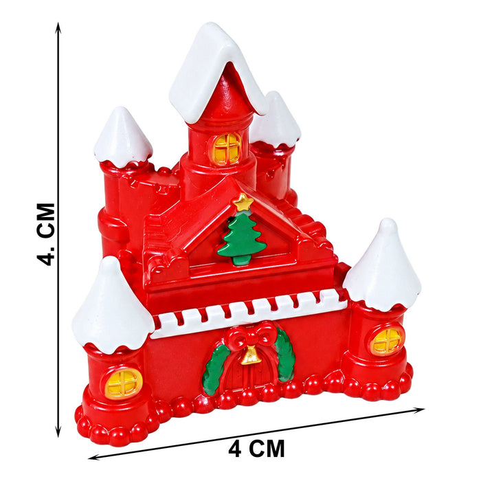 Miniature Christmas House for Xmas Decor & DIY Craft