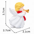 Miniature Christmas Angel size view
