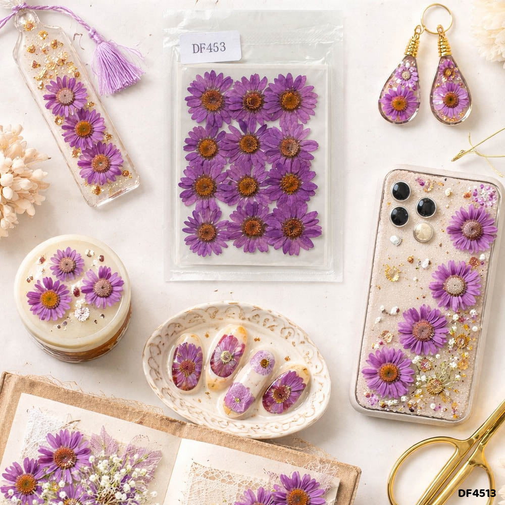 Dried Flower Sheet - 12 Flowers per Sheet (Design 11)