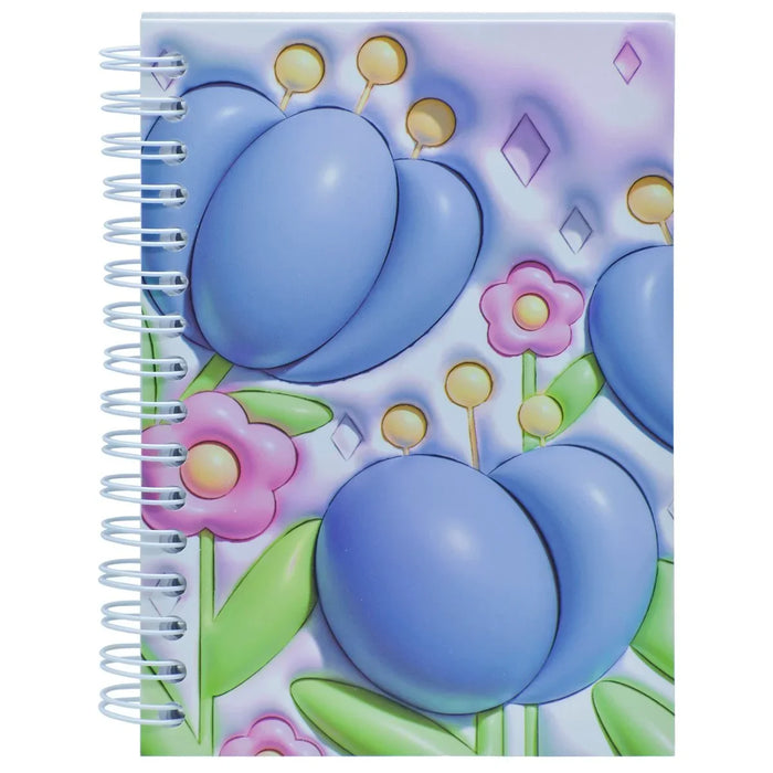 Floral spiral Diary l A6 l Pack of 1