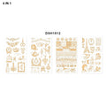 Deco Sticker Eno 4-in-1 Set for Journaling (Design 2)