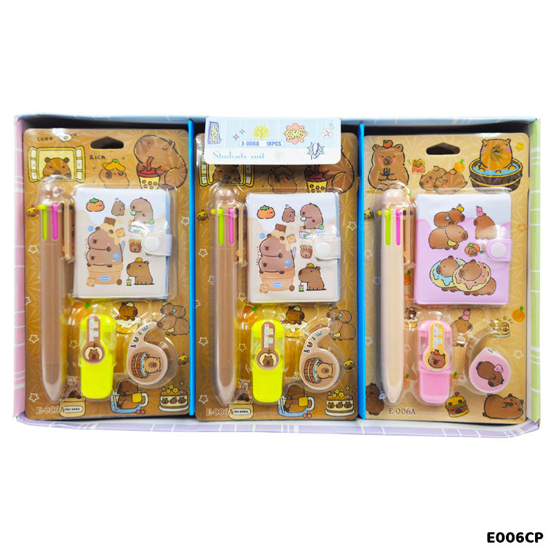 Capybara Stationery Gift Set (Design 2)