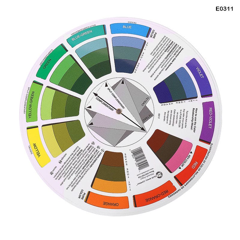 E0311 Color Wheel (Color Relationship)