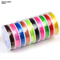 Multicolour Elastic Cord Rolls 0.6mm - Pack of 10