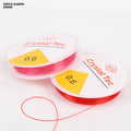 Multicolour Elastic Cord Rolls 0.6mm - Pack of 10