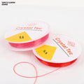 Multicolour Elastic Cord Rolls 0.8mm - Pack of 10