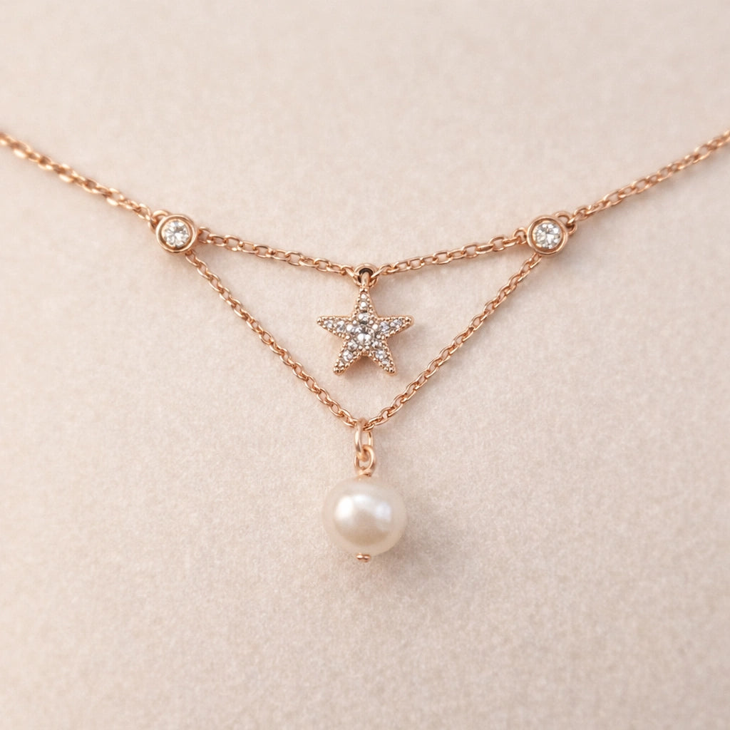 Korean Inspired Rose Gold Tone Dainty Bracelet | Long Lasting  Anti-Tarnish Jewellery l Perfect Everyday Jewellery l Pack of 1