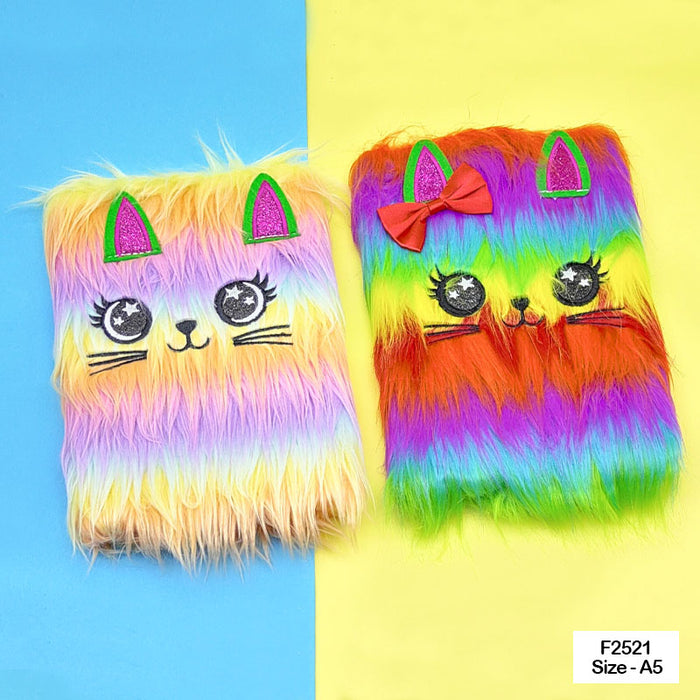 Printed Diary I Soft Fur A5