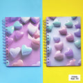 Printed Spiral Diary 15x21cm - Notebook (Design 2)