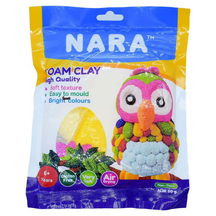 Nara Foam Clay 50Gram FO-50-25 Dark Yellow