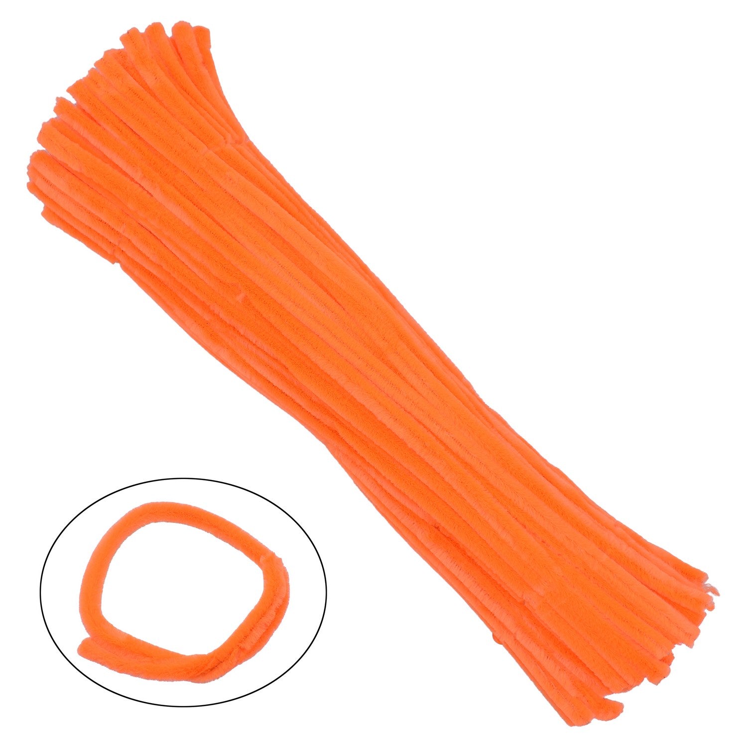 Pipe Cleaner Fluorescent Orange alt 1