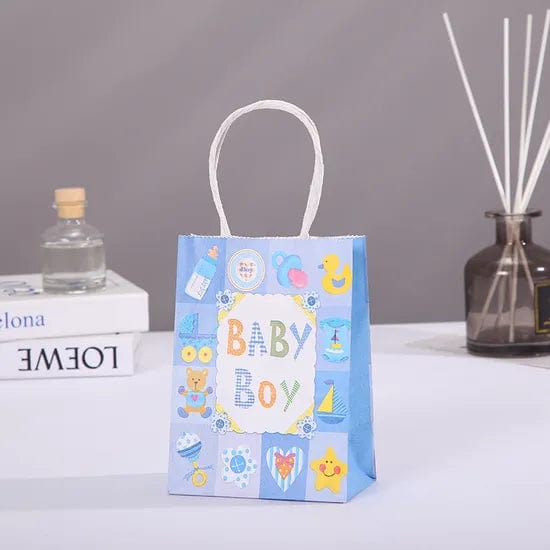 Mumbai market Small Paper bags for kids party and special occasions (Pack of 4 bags)- D447