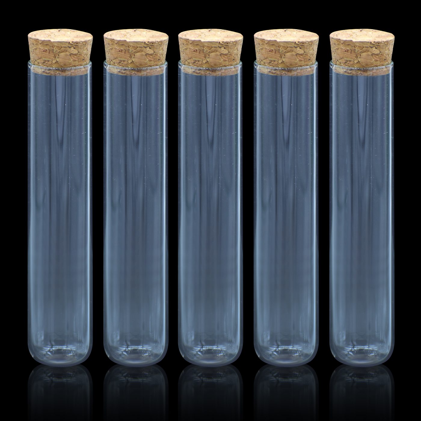 Glass Message Bottles with Cork Lid 25ml