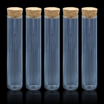 Glass Message Bottles with Cork Lid 25ml