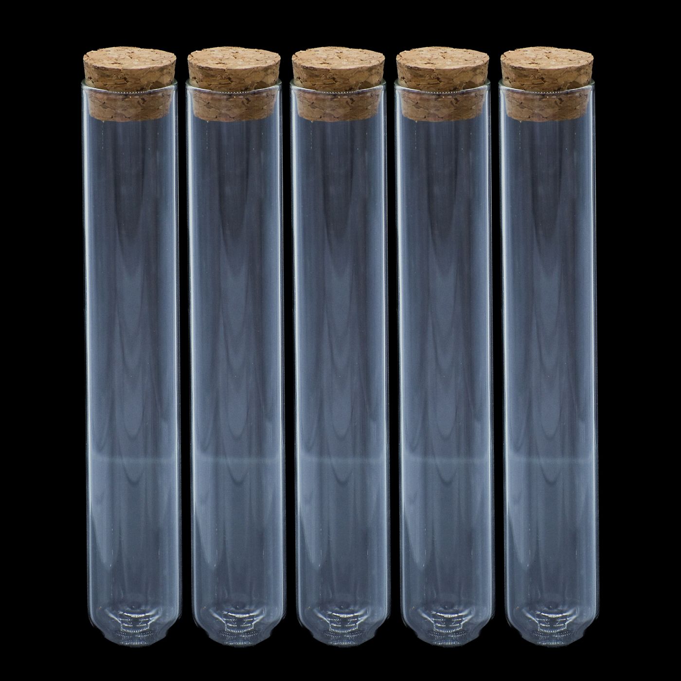 Glass Message Bottles with Cork Lid 32ml