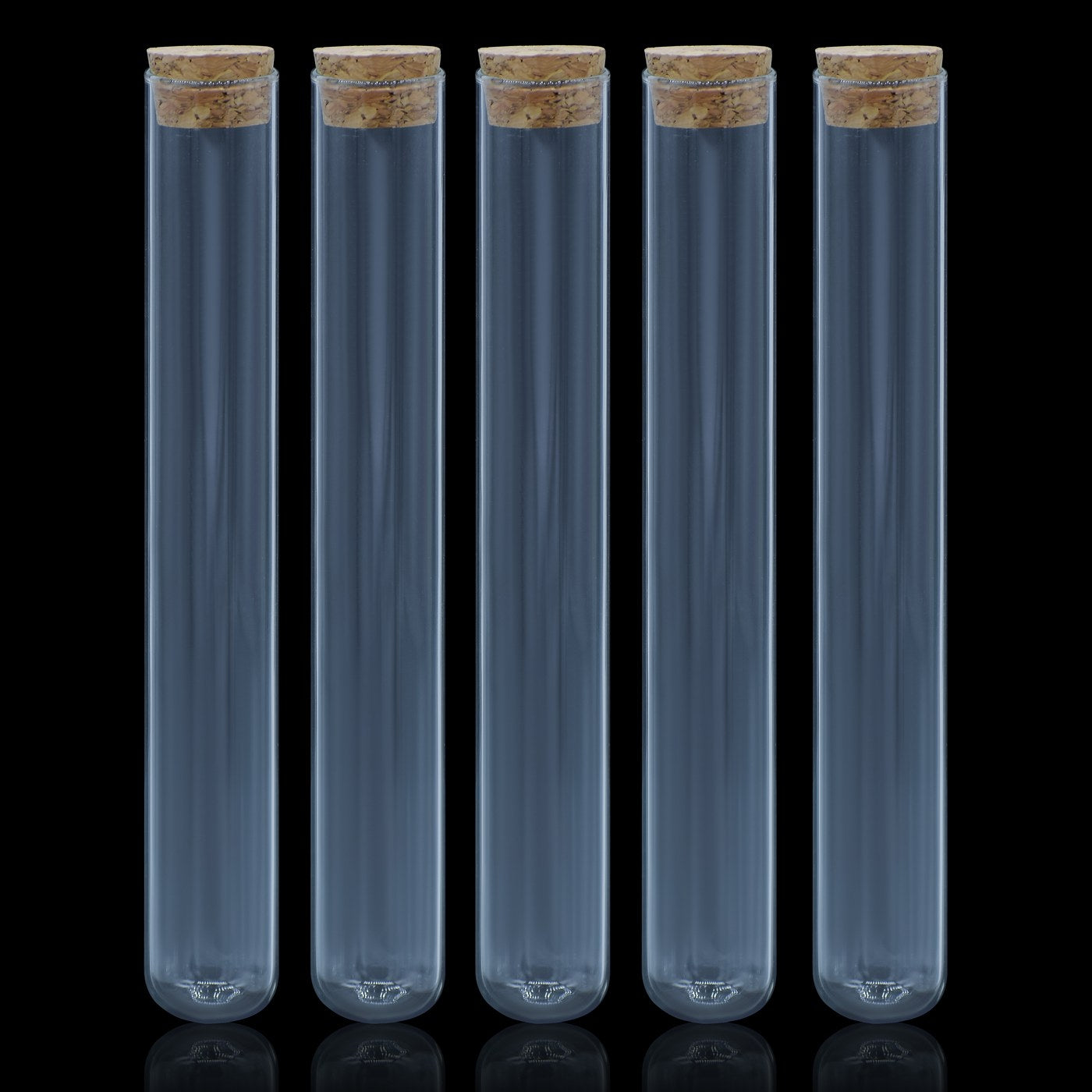 Glass Message Bottles with Cork Lid 40ml