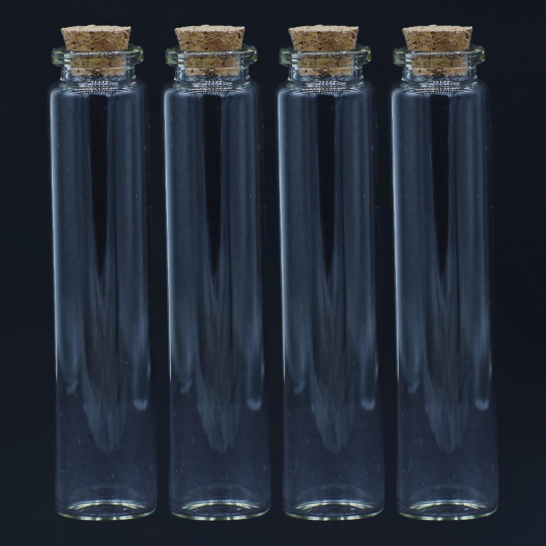 Mini Glass Bottles with Cork Stoppers 30ml