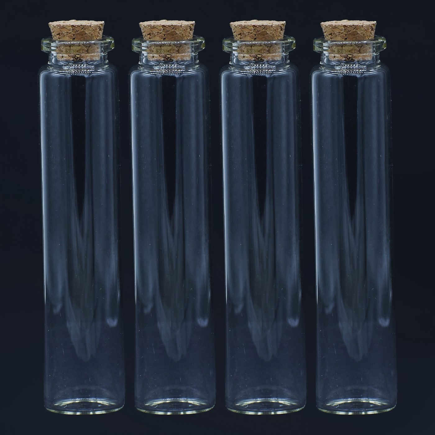 Mini Glass Bottles with Cork Stoppers 30ml