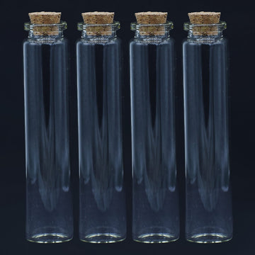 Mini Glass Bottles with Cork Stoppers 30ml