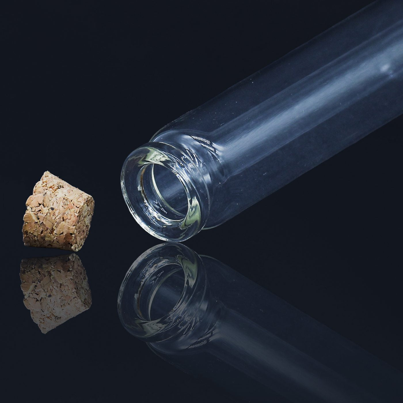 Mini Glass Bottles with Cork Stoppers 30ml