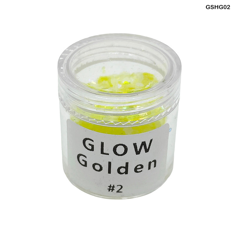 Gshg02 Glow Shimmer Glitter Golden