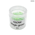 Gshg04 Glow Shimmer Glitter Magic Green