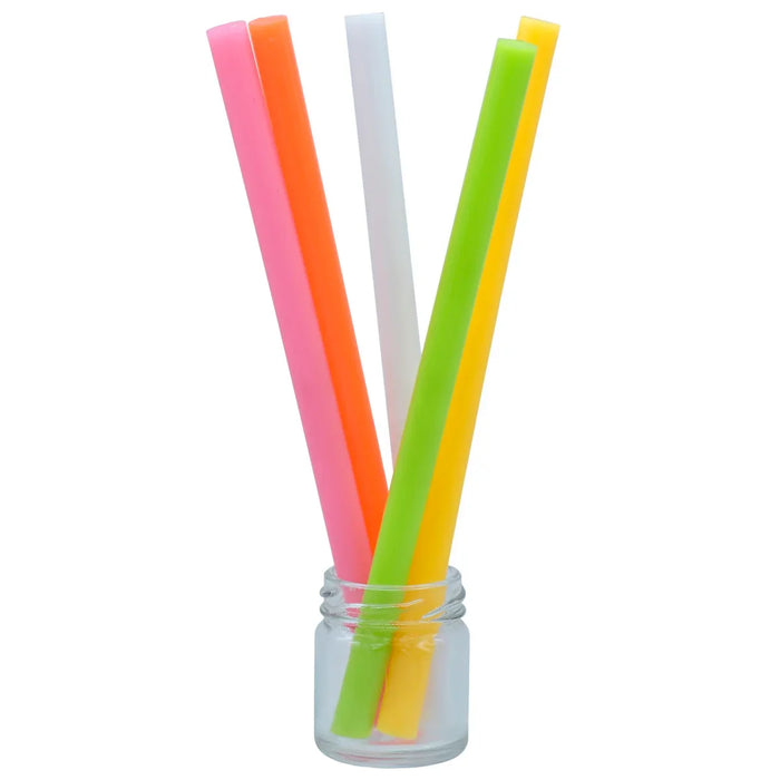Neon-Pastel Glue Stick l Thick 11MM 20CM l (5pcs) Pack of 1