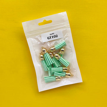 Gt102  Gold Tassels for Jewellery & Craft
