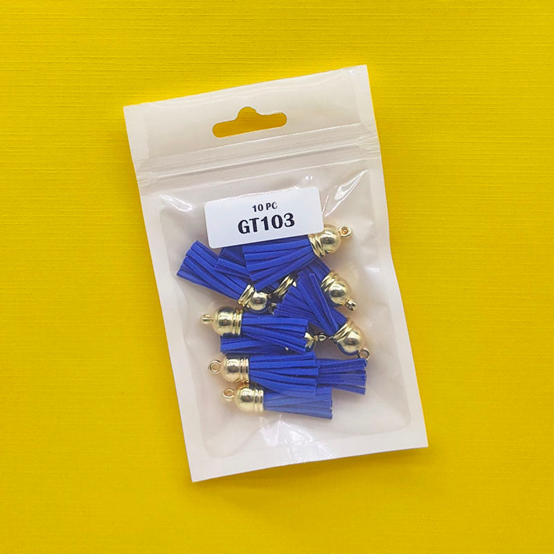 Gt103  Gold Tassels for Jewellery & Craft