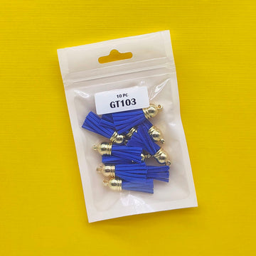 Gt103  Gold Tassels for Jewellery & Craft
