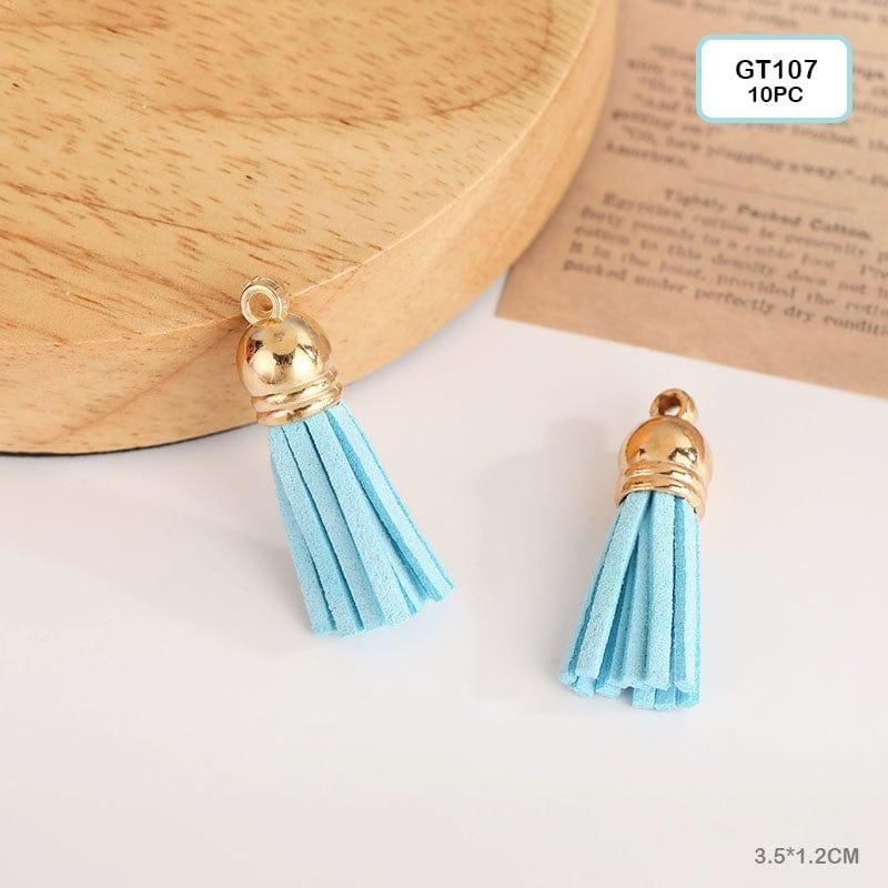 Gt107 Tassel 10Pc Gold Jewellery Making N Craft