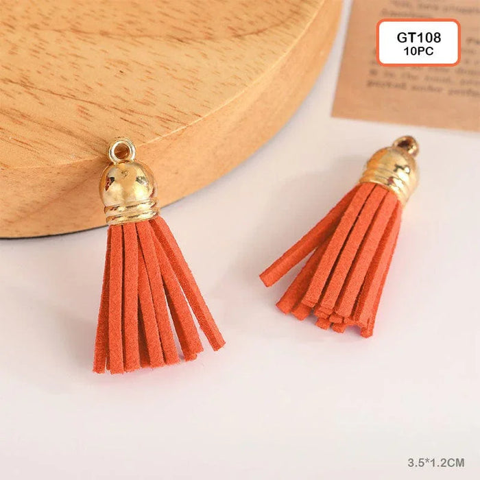 Tassel 10Pc Gold Jewellery Making N Craft Gt108