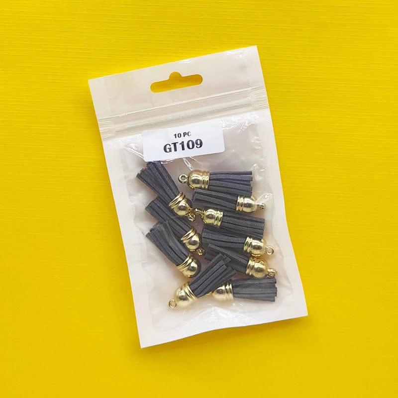 Gt109 Tassel 10Pc Gold Jewellery Making N Craft