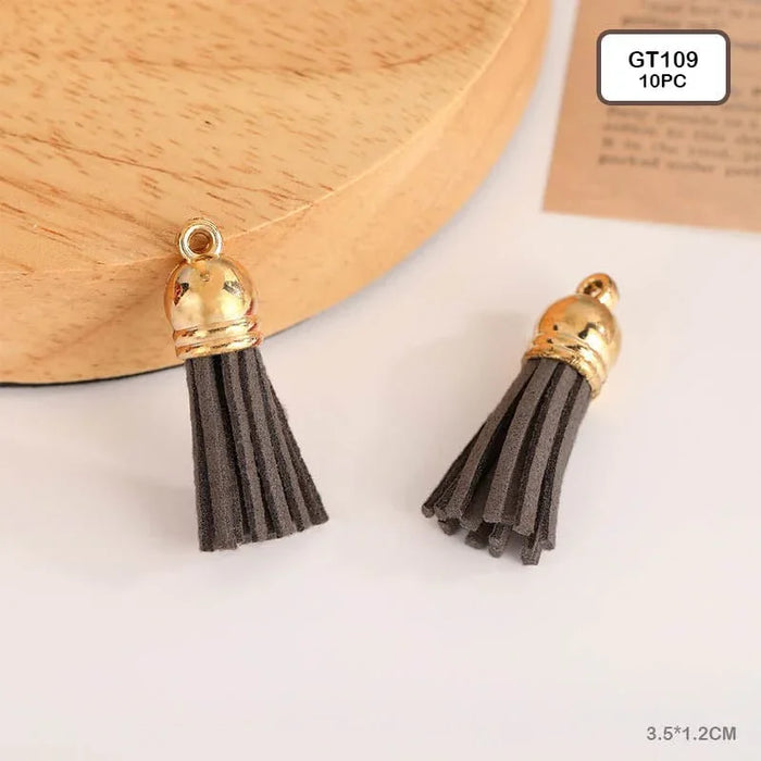 Tassel 10Pc Gold Jewellery Making N Craft Gt109