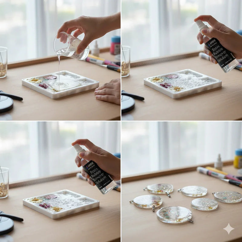 Resin Bubble Remover Solution 100ML- Contain 1 Unit