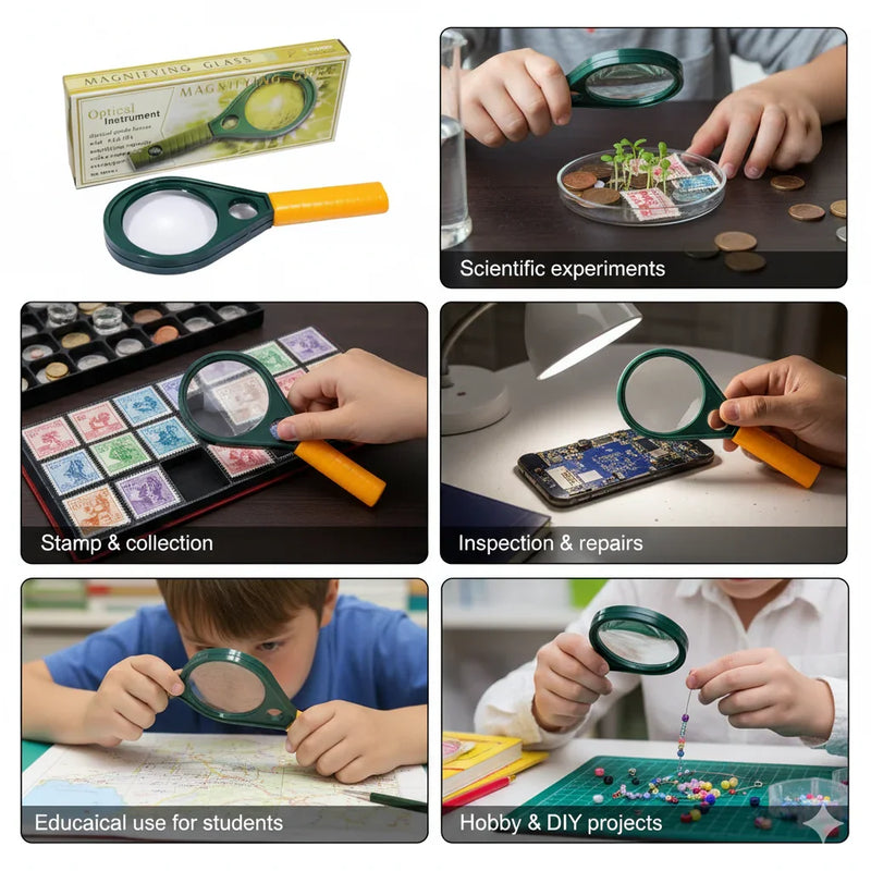 Magnifying glass 50mm optical