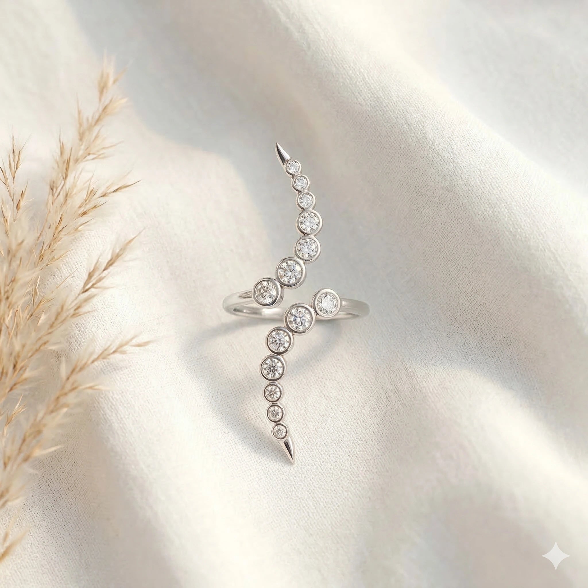 Korean Inspired SilverTone Adjustable Ring | Anti-Tarnish & Long Lasting l  Minimal Luxe Everyday Jewellery