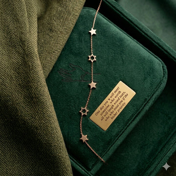 Korean Inspired Rose Gold Tone Dainty Bracelet | Waterproof Anti-Tarnish Jewellery l Perfect Everyday Jewellery l Pack of 1