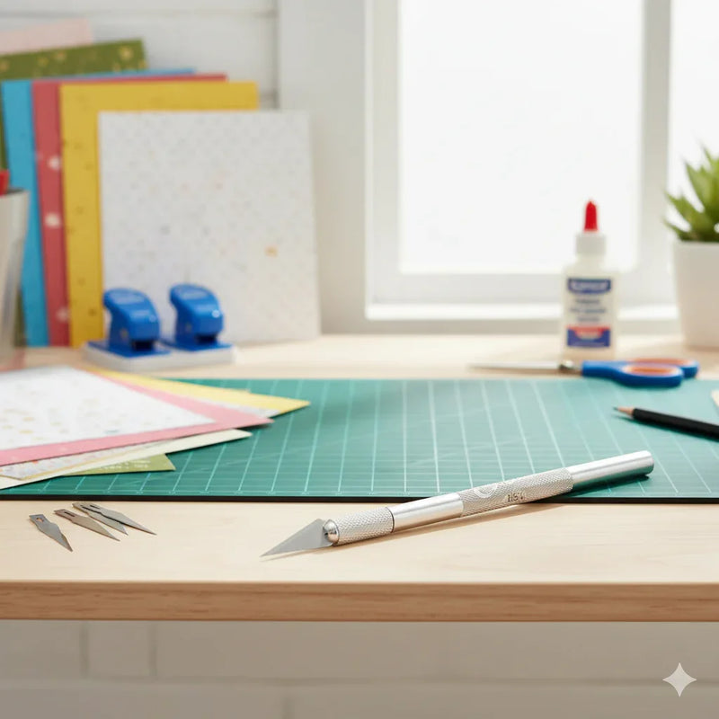 (Buy 1 get 1 free) Bomeija Detailed Knife (USA STANDARDS) with free blades