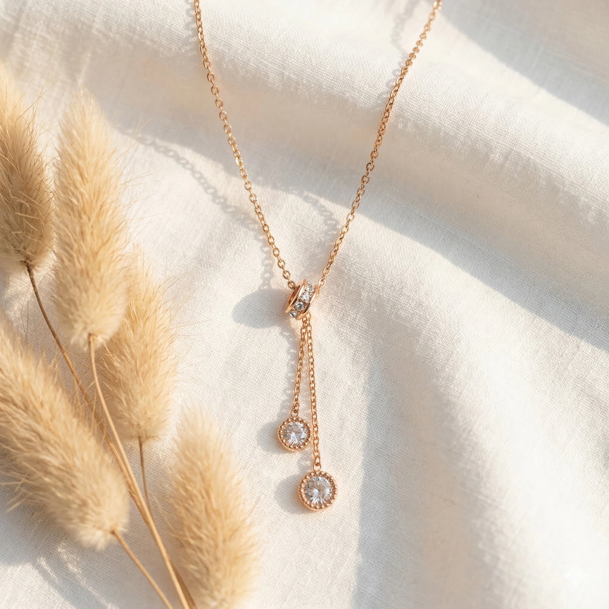 Korean Inspired Golden Tone Dainty Neckpiece | Long Lasting Anti-Tarnish Jewellery l Perfect Everyday Jewellery l Pack of 1