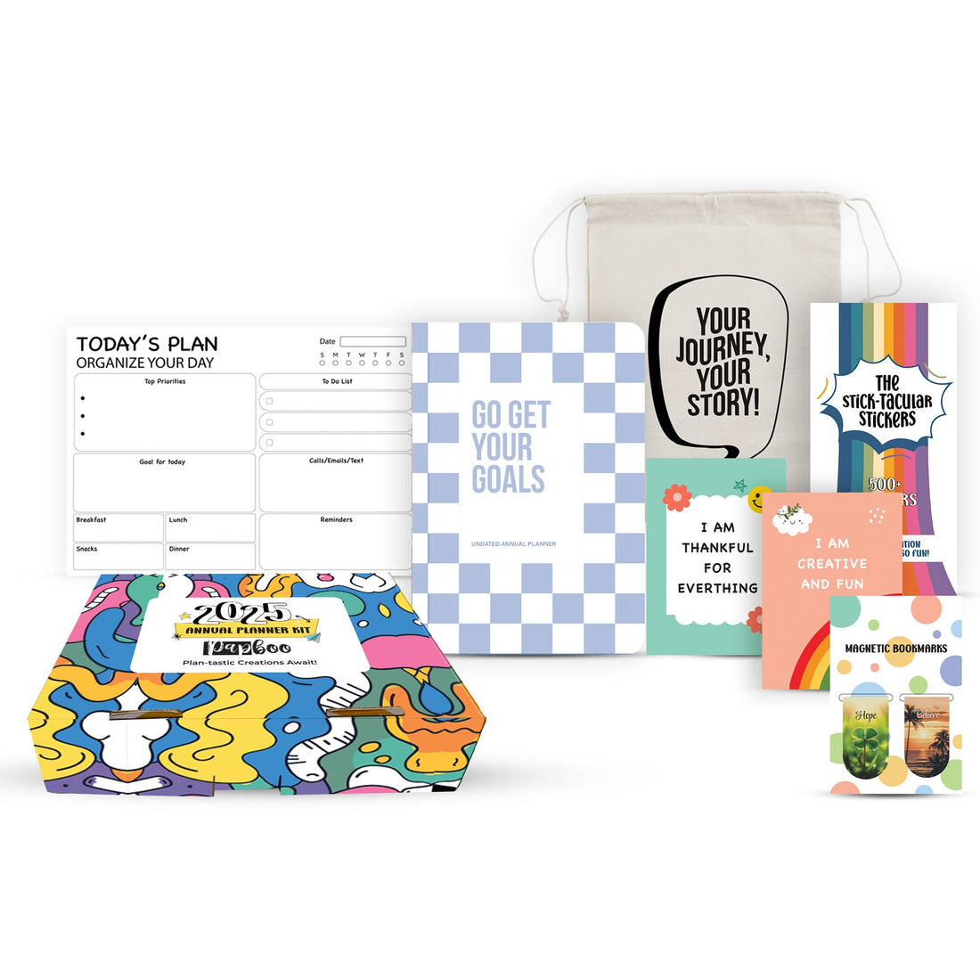 Goals Annual Planner 2025 Kit