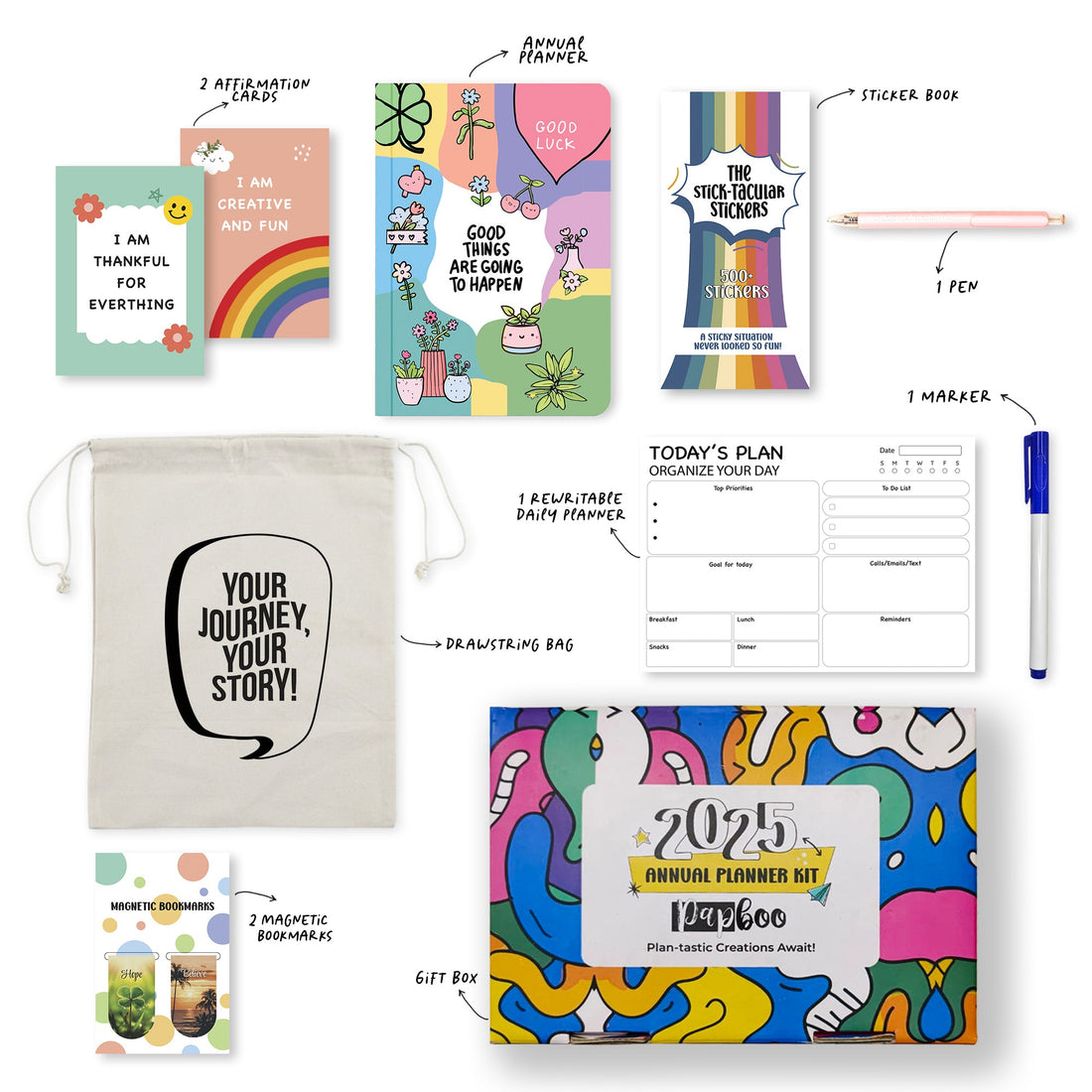 Good Things Annual Planner 2025 Kit