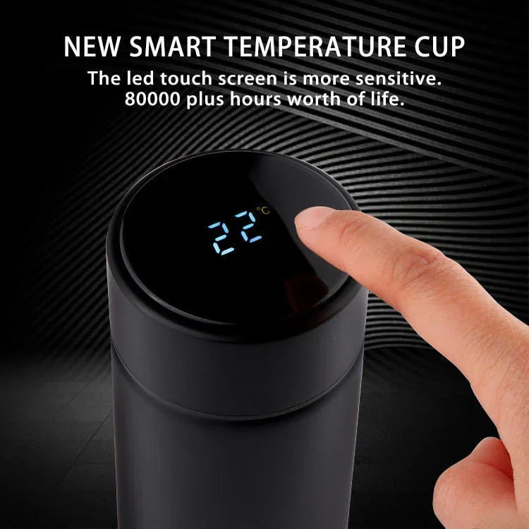 Smart Temperature Display Thermos Cup - 500ml Stainless Steel