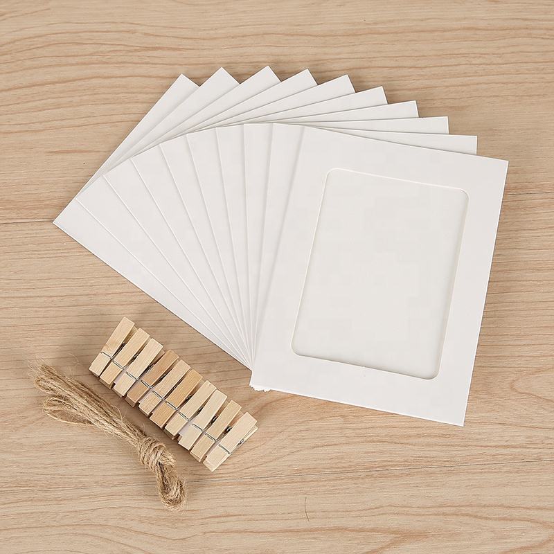 (Buy 1 Get 1 Free ) Premium Hanging photo Frame Kit l Pack of 1 (10pcs)