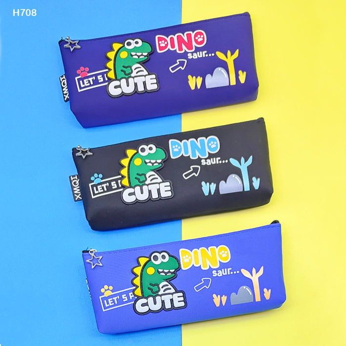 Pencil Pouch Pen Case for School & Office (Design 1)