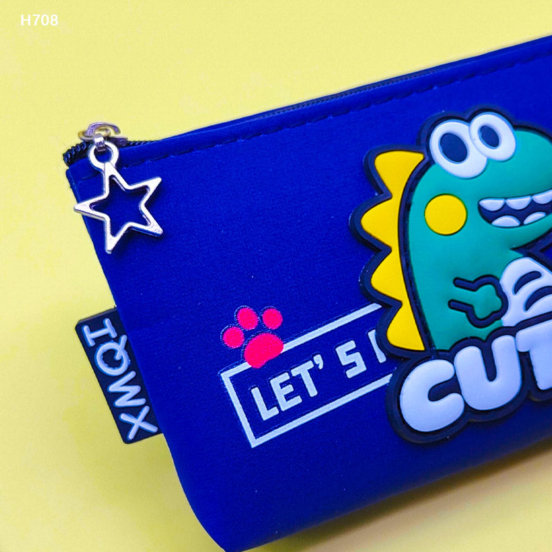 Pencil Pouch Pen Case for School & Office (Design 1)