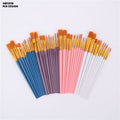 Artist Paint Brush Set - 10 Pcs