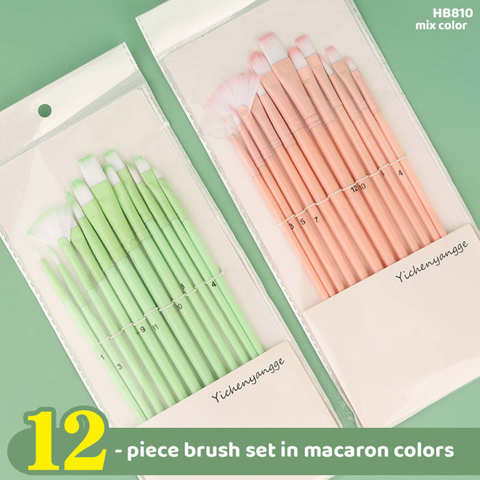 Paint Brush I Glosy Handle I Pack of 12