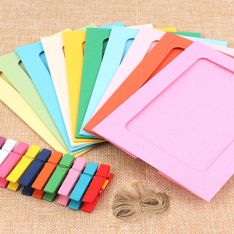 (Buy 1 Get 1 Free ) Premium  Hanging photo Frame Kit l Pack of 1 (10pcs)