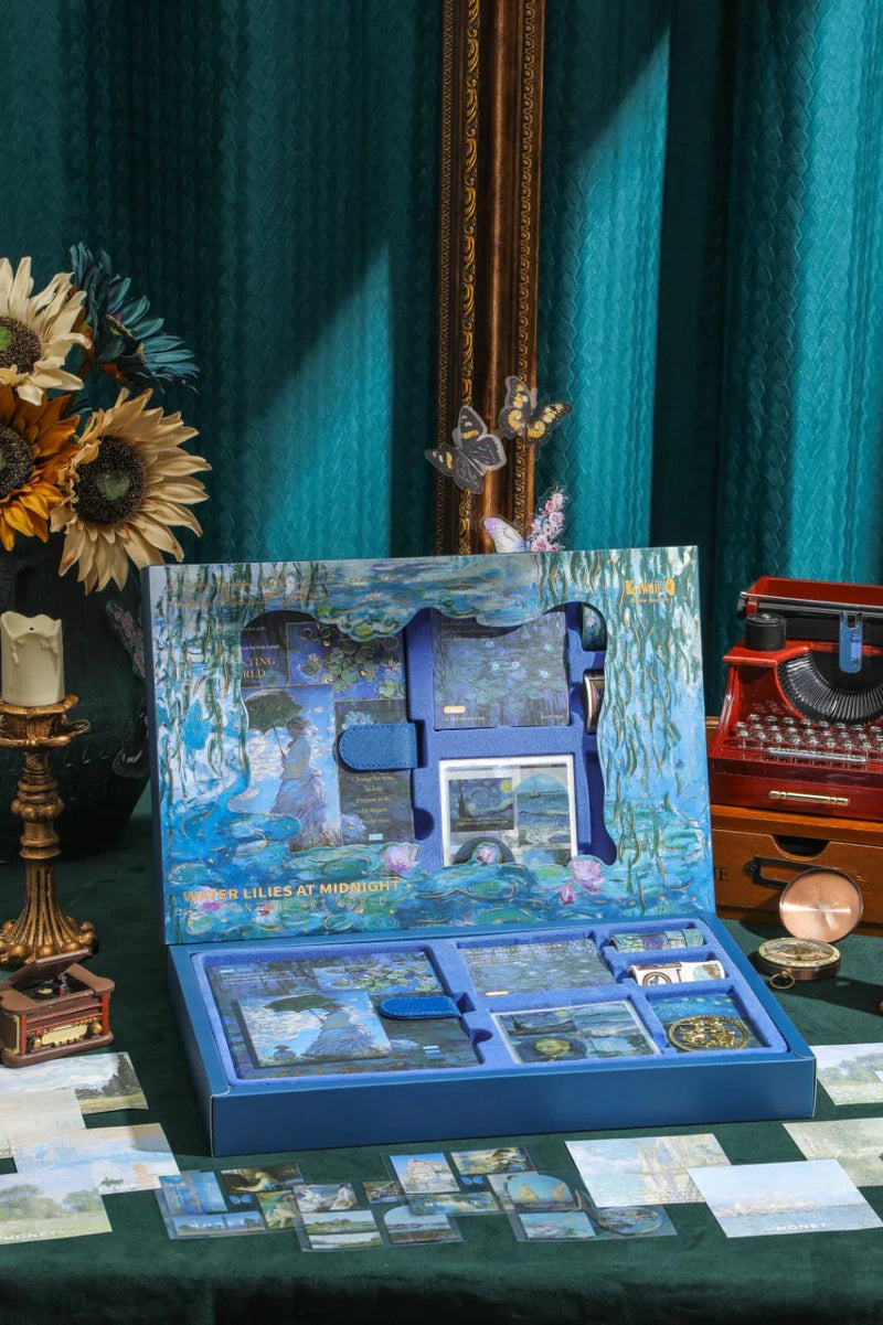 (Buy 1 Get 1 FREE) Van Gogh Premium JUMBO journaling kit for 2026 includes diary, tapes, stickers & sheets - Free Shipping